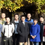 All members get together at PKU campus, Nov. 8th, 2014
